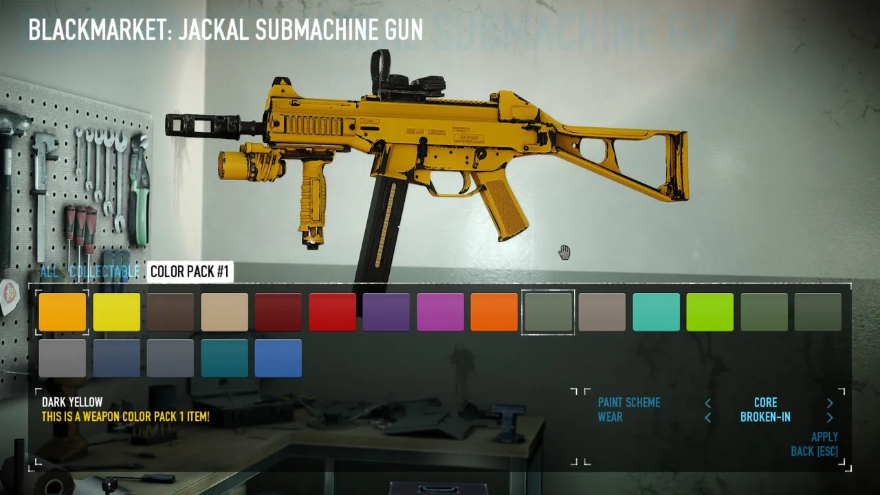 PAYDAY 2: Weapon Color Pack 1 Screenshot 3