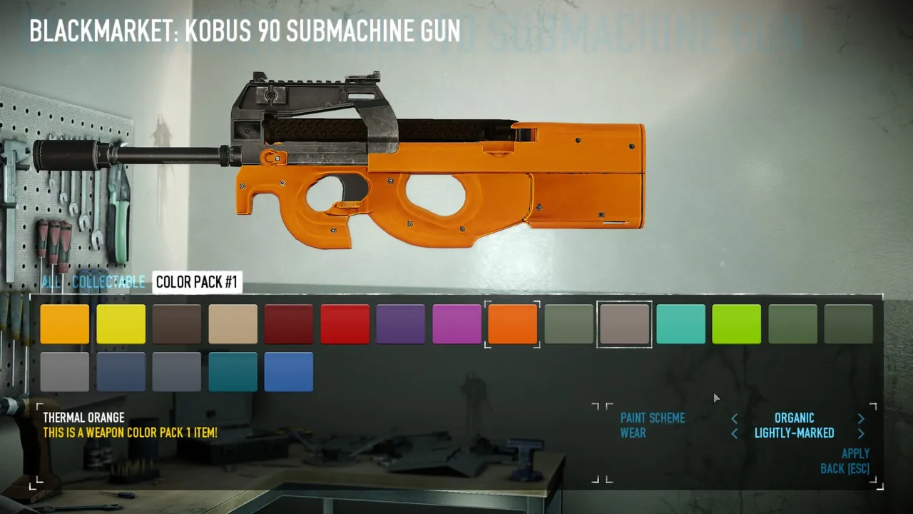 PAYDAY 2: Weapon Color Pack 1 Screenshot 7