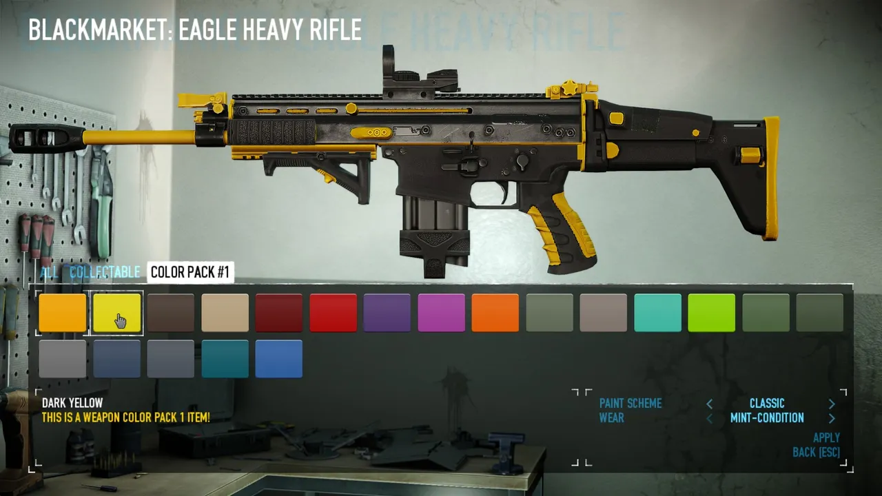 PAYDAY 2: Weapon Color Pack 1 Screenshot 6