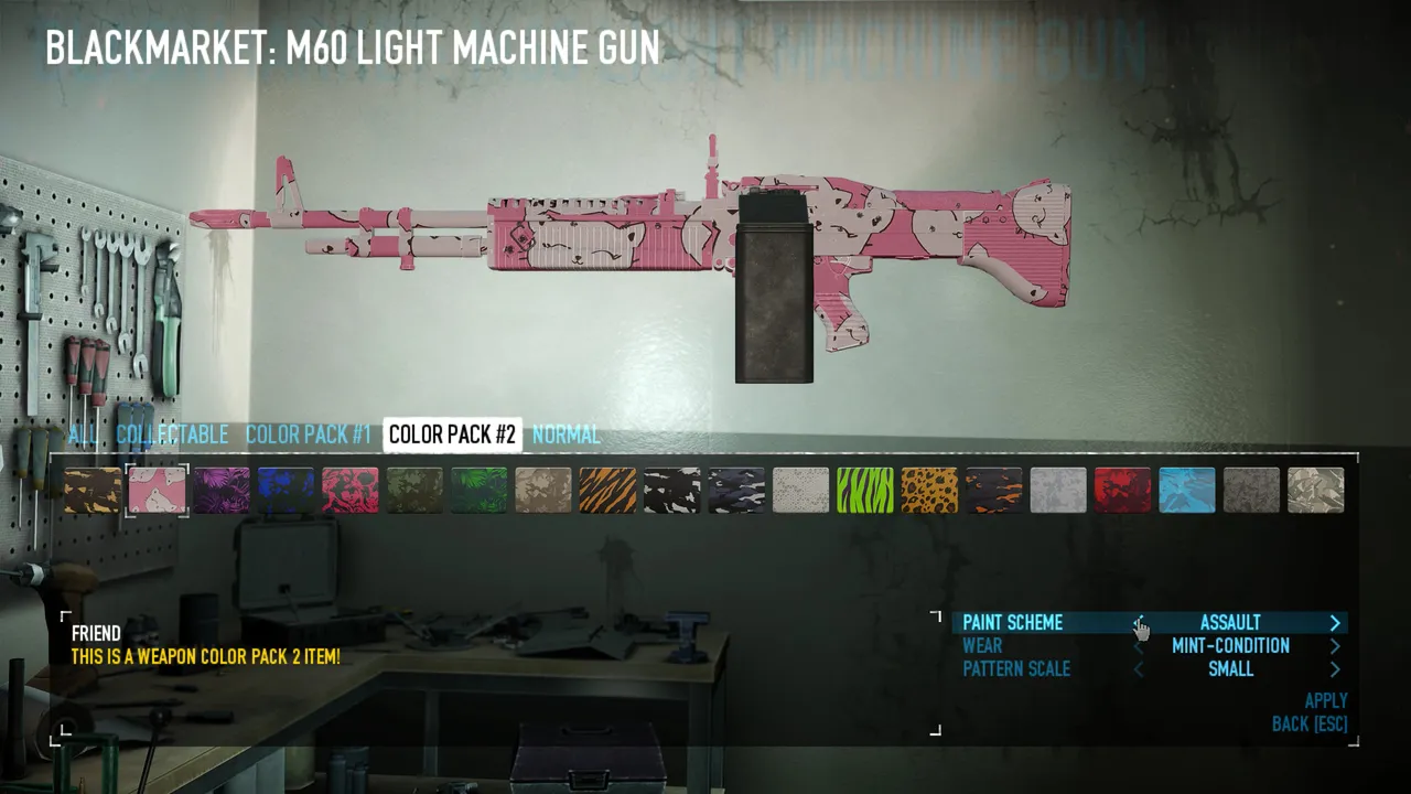 PAYDAY 2: Weapon Color Pack 2 Screenshot 5