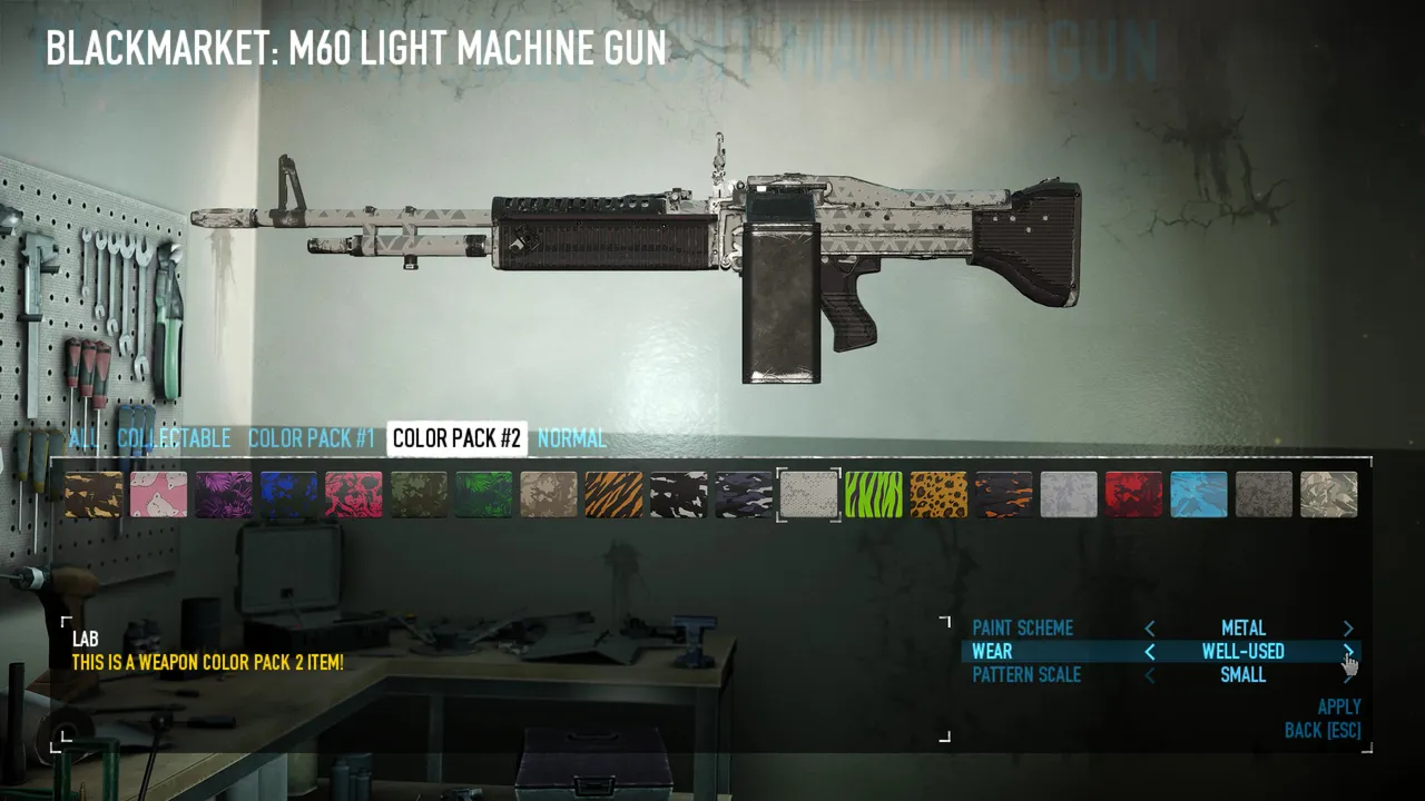 PAYDAY 2: Weapon Color Pack 2 Screenshot 2