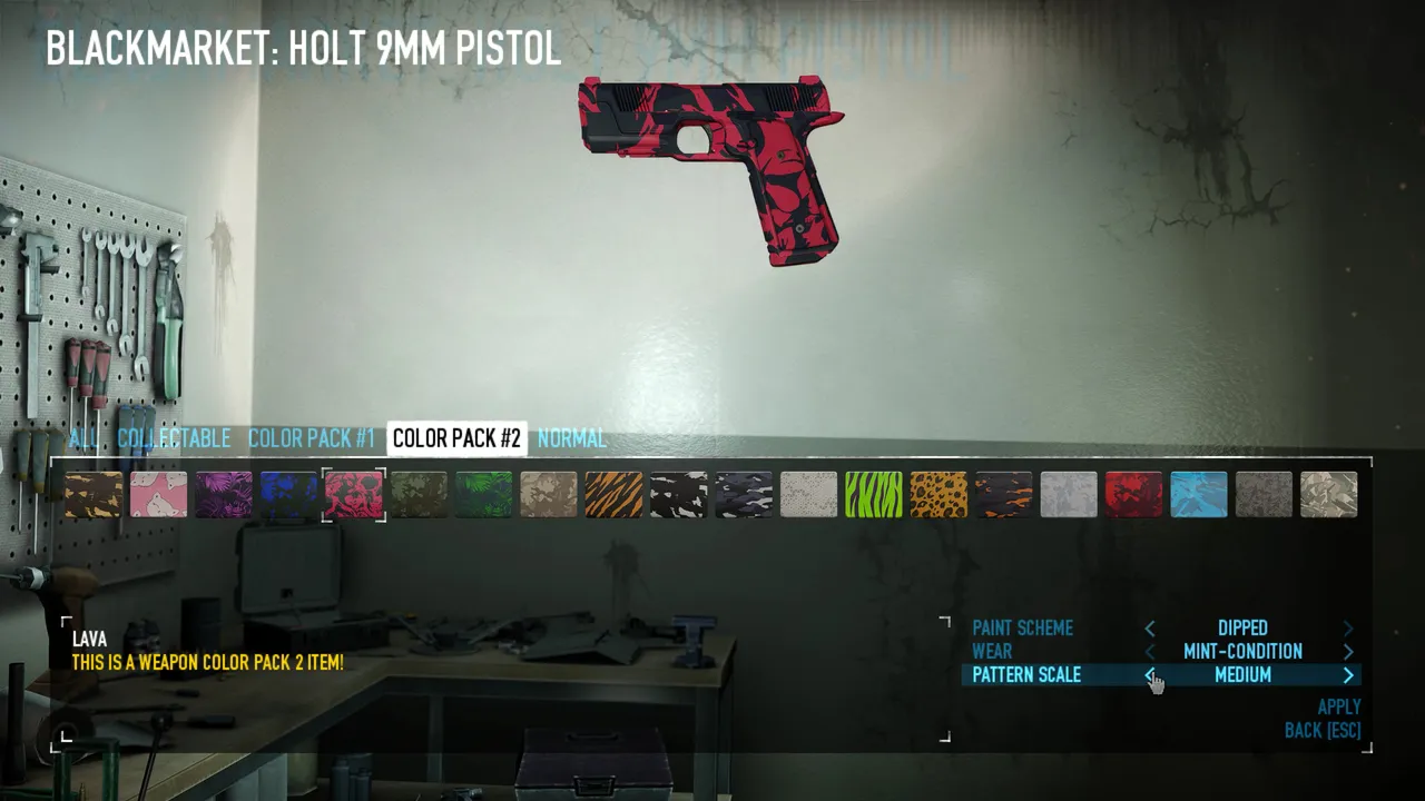 PAYDAY 2: Weapon Color Pack 2 Screenshot 1