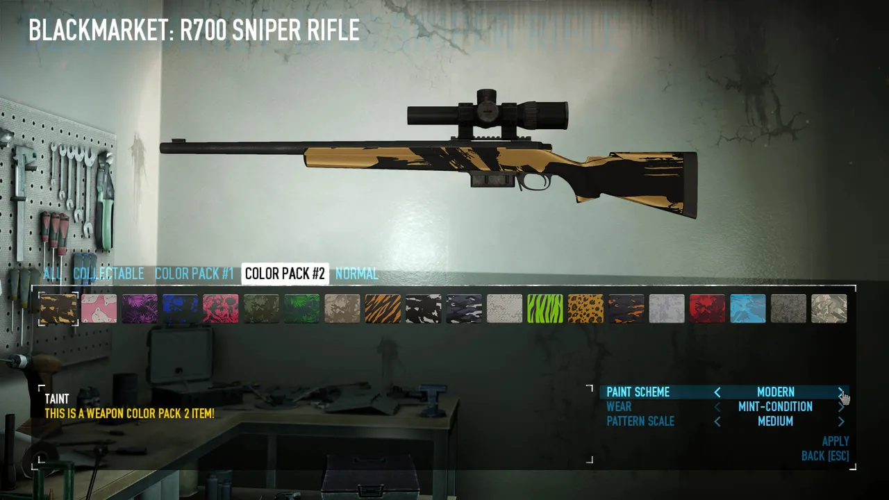 PAYDAY 2: Weapon Color Pack 2 Screenshot 0