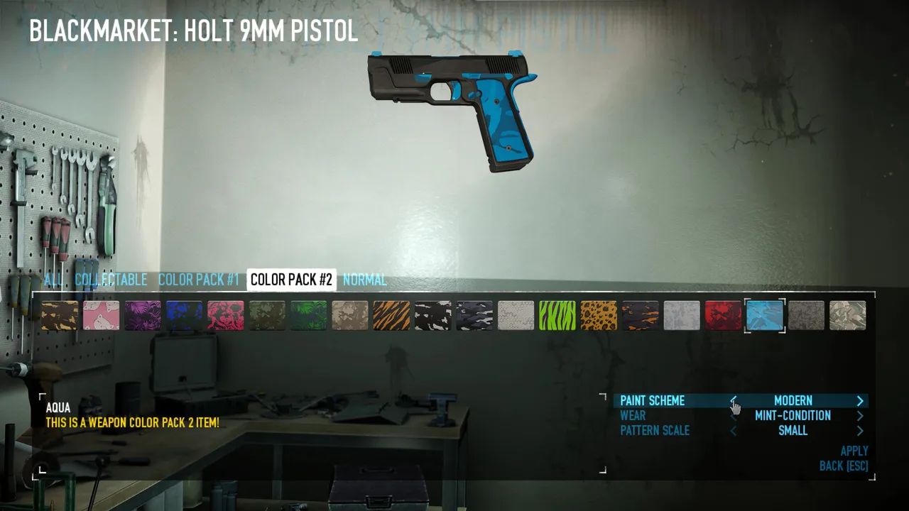 PAYDAY 2: Weapon Color Pack 2 Screenshot 3