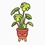 Restored: Potted Monstera icon