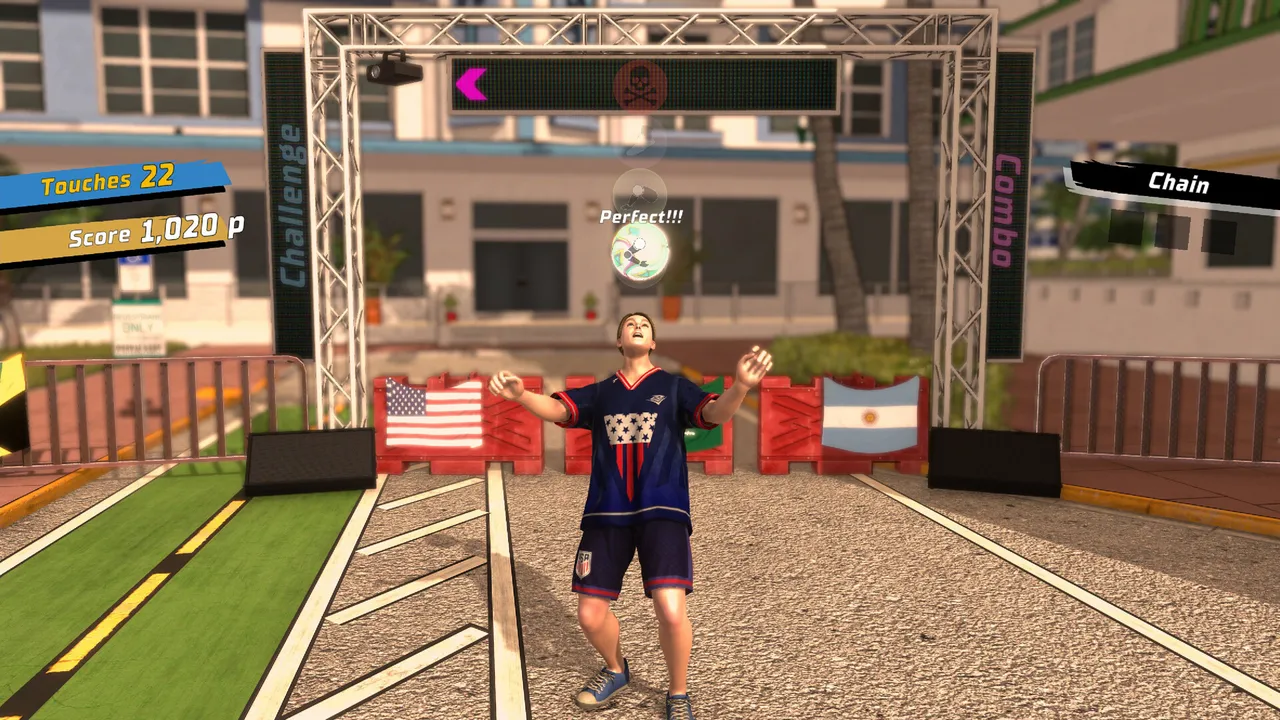 Soccer Kick-ups Screenshot 2