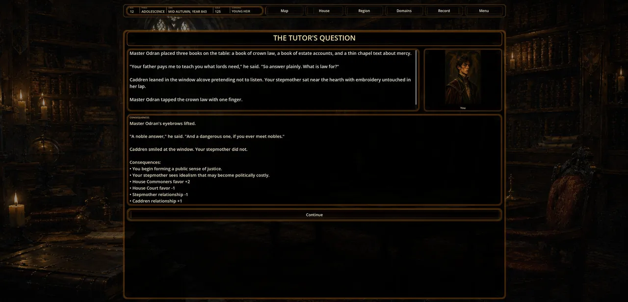 Blood Without a Name Screenshot 1