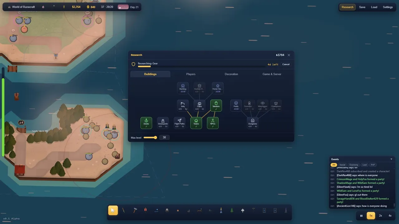 MMOS: MMO Simulator Screenshot 4