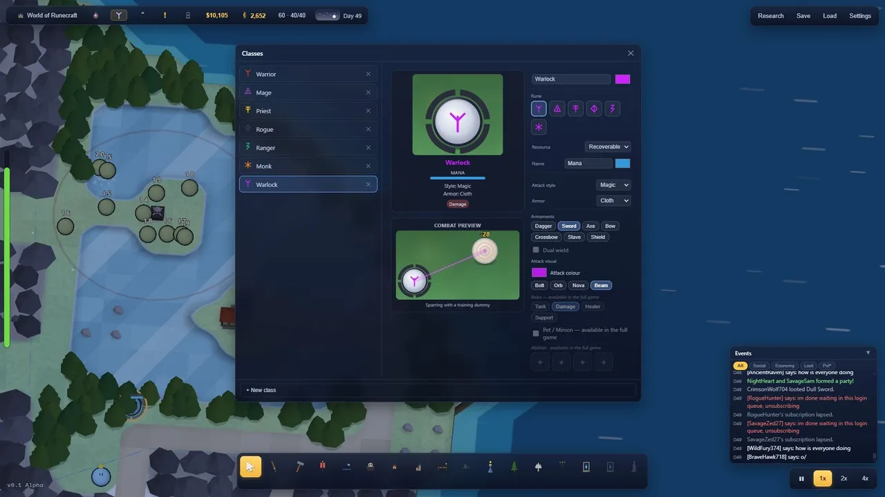 MMOS: MMO Simulator Screenshot 3