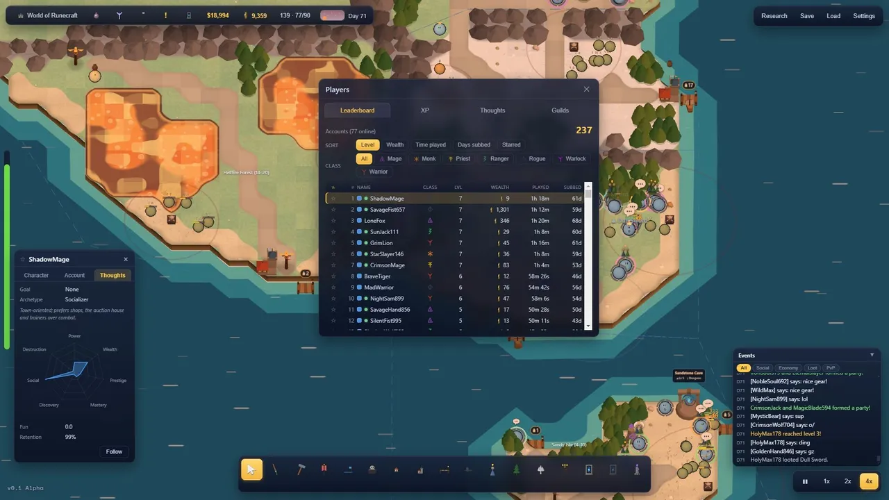 MMOS: MMO Simulator Screenshot 10
