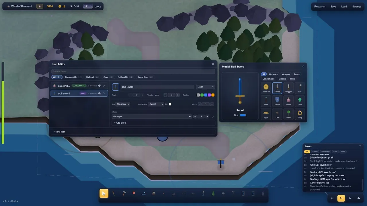 MMOS: MMO Simulator Screenshot 8