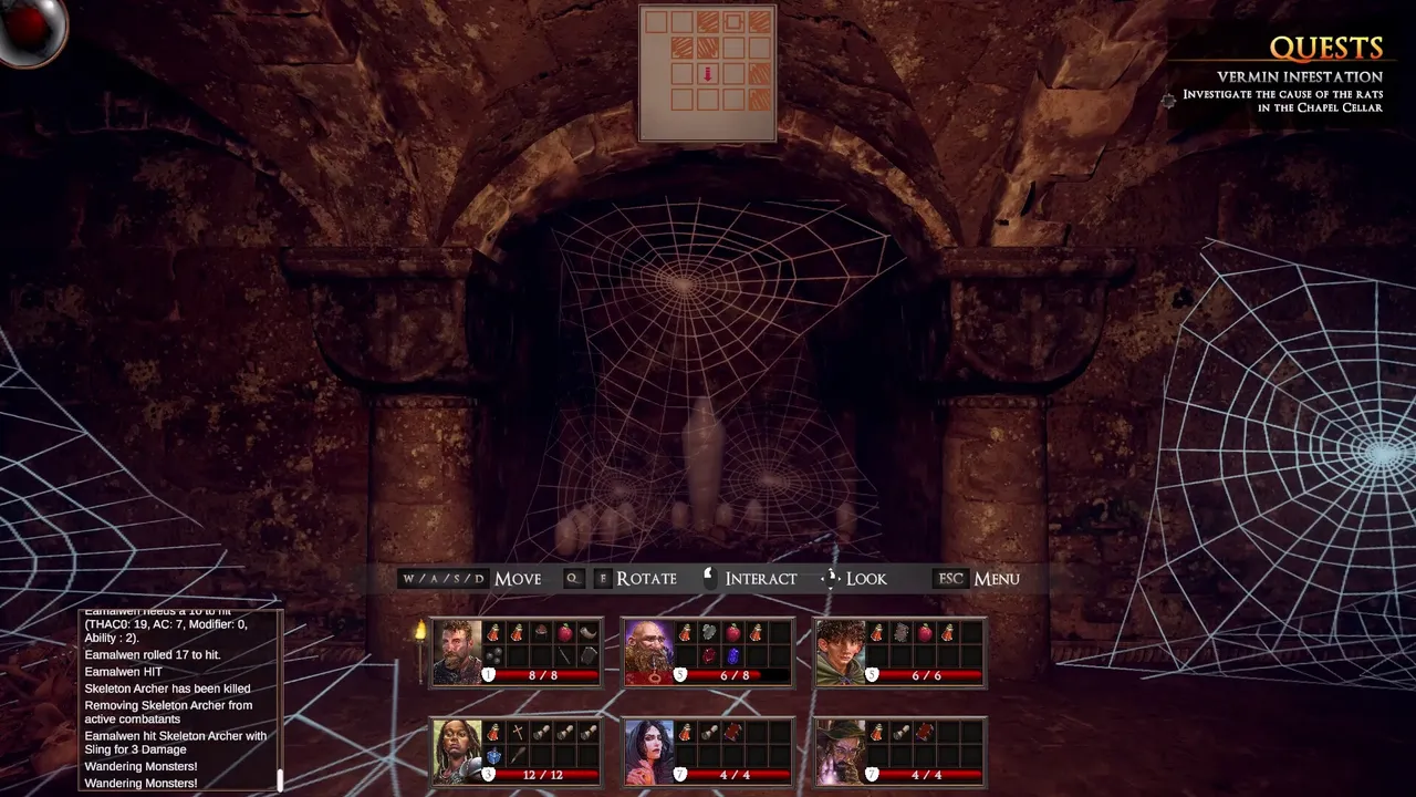 Crypts Of Carith - Chapel Cellar Demo Screenshot 4