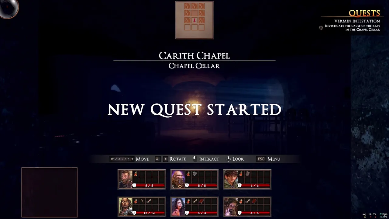 Crypts Of Carith - Chapel Cellar Demo Screenshot 3