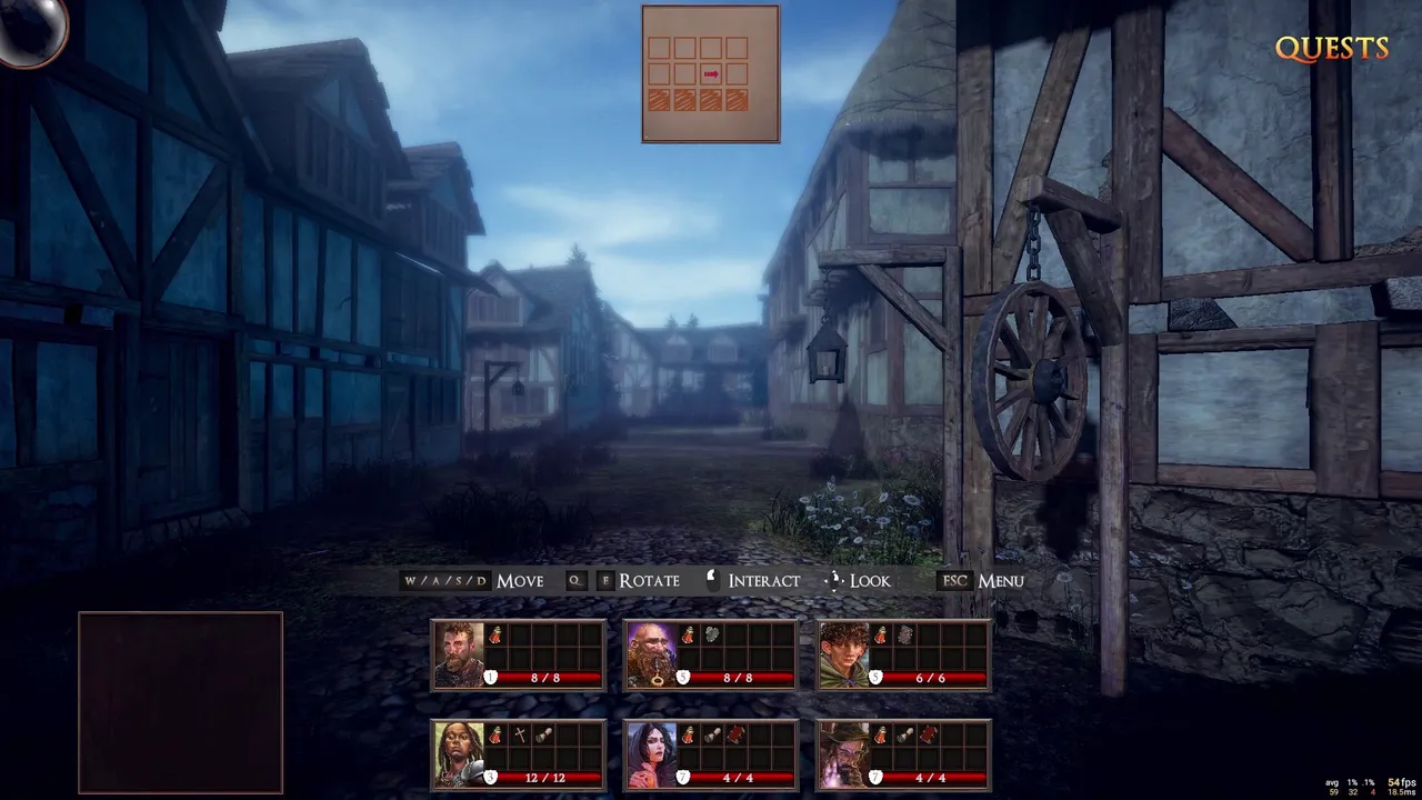 Crypts Of Carith - Chapel Cellar Demo Screenshot 1