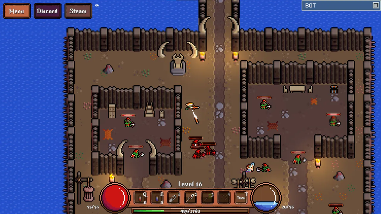 Game About Botting in an MMORPG Demo Screenshot 10