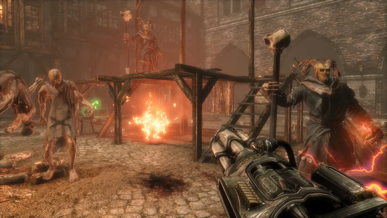 Painkiller Hell & Damnation: The Clock Strikes Meat Night Screenshot 11