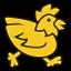 run chicken icon