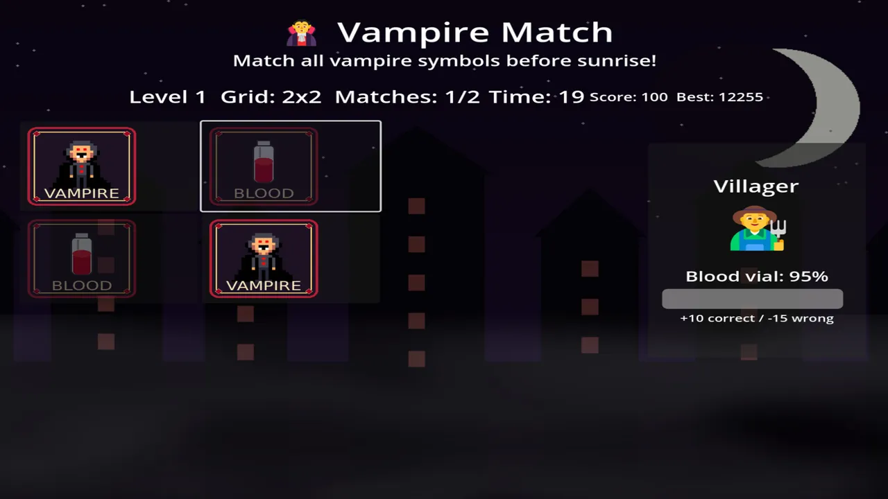Vampire Match Screenshot 0