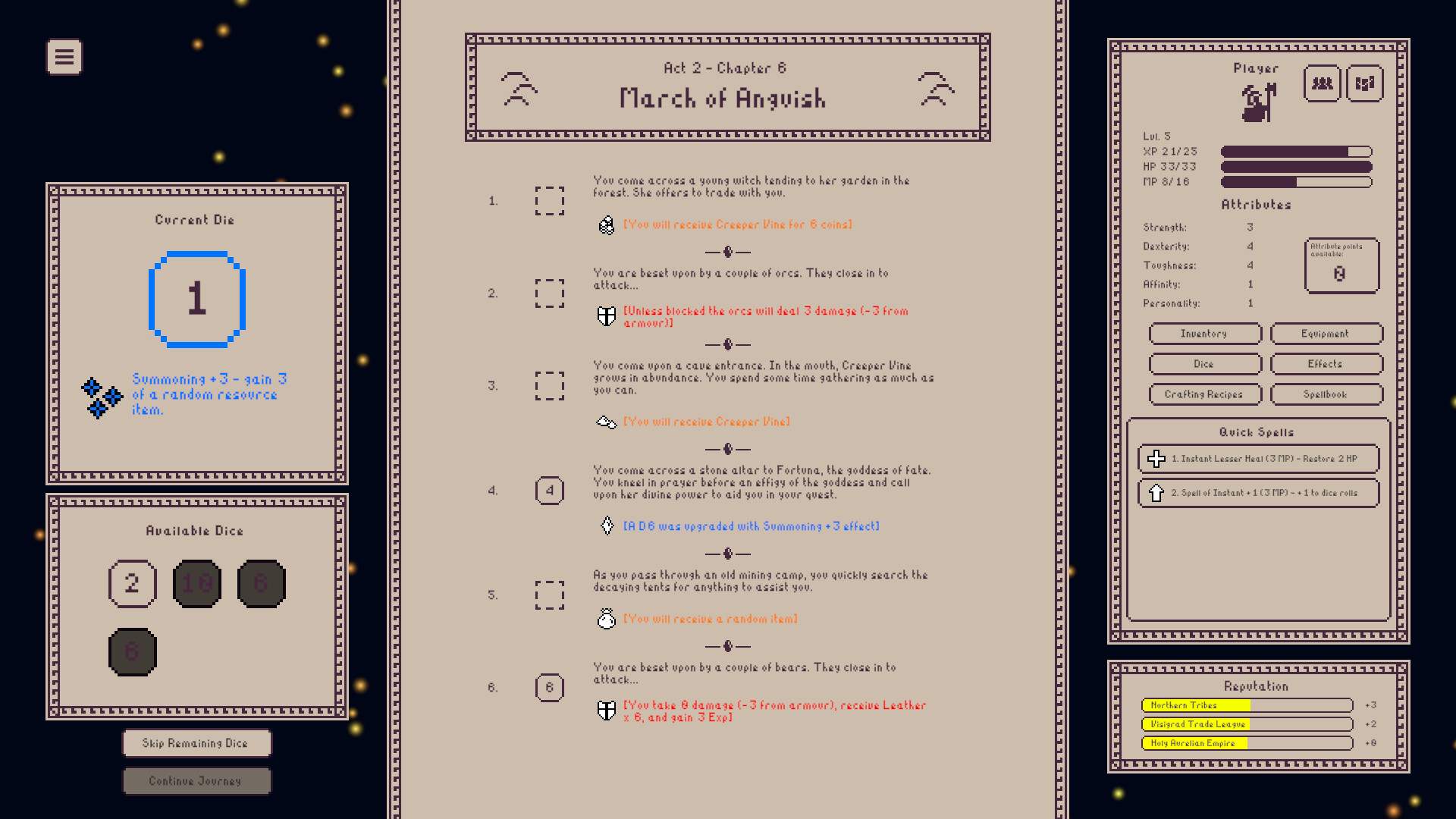 Dice Odyssey Screenshot 1