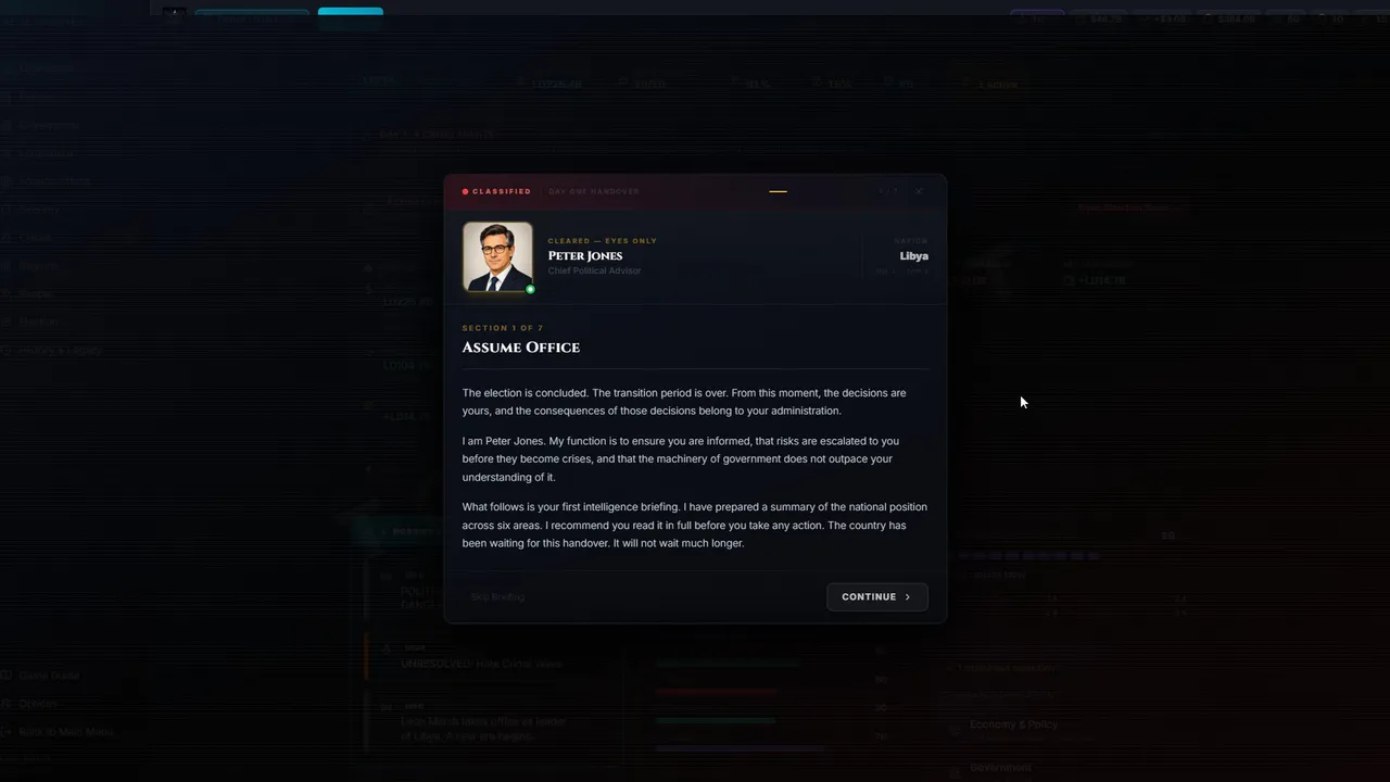 Crisis Cabinet Screenshot 5
