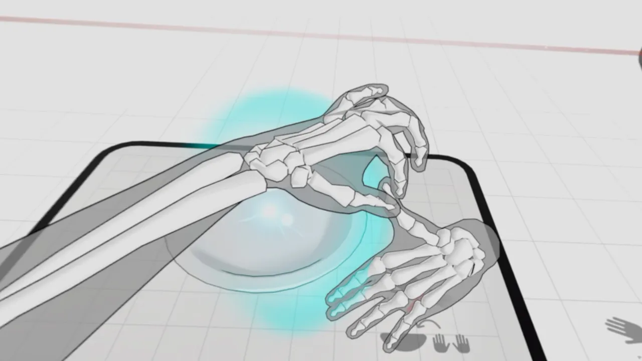 Hand Physics Lab Screenshot 1