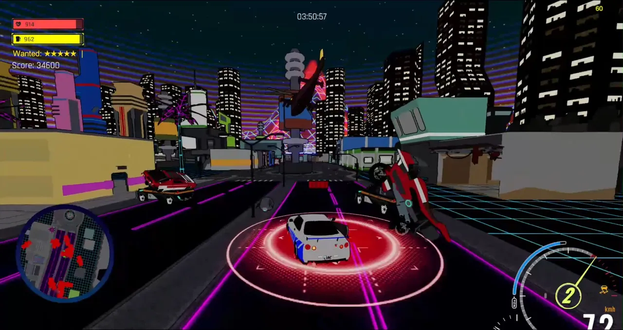 Neon Carnage Screenshot 1