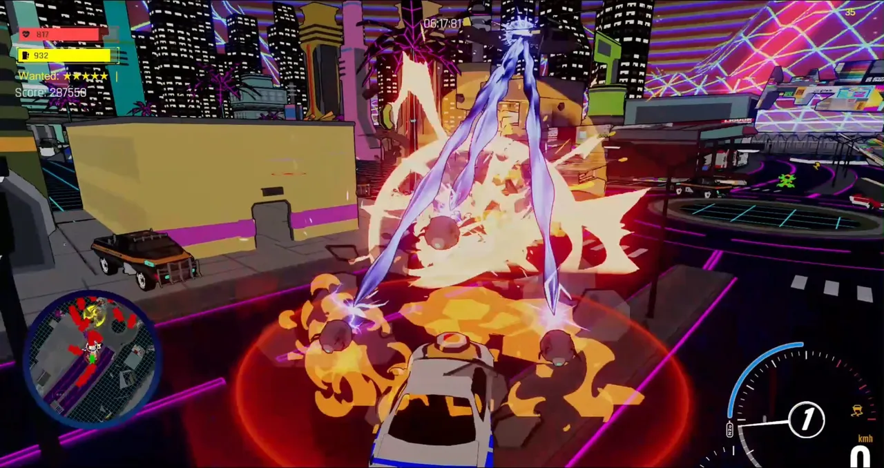 Neon Carnage Screenshot 2