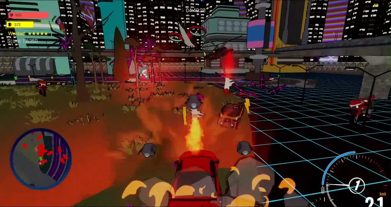 Neon Carnage Screenshot 4