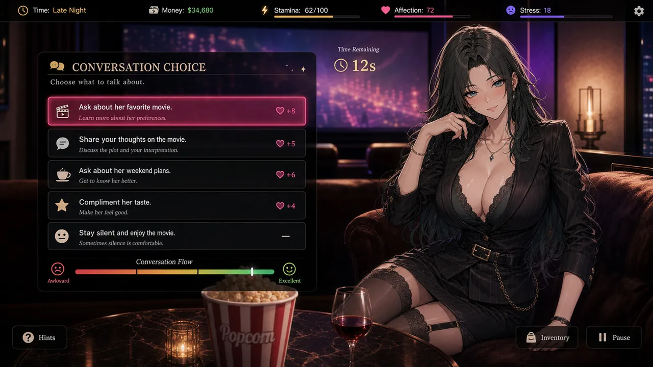 Neon Private Cinema Screenshot 2