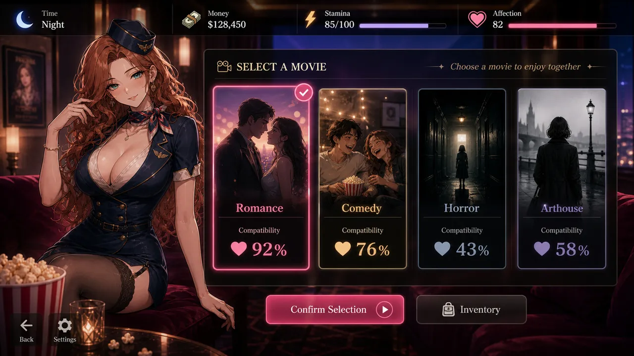 Neon Private Cinema Screenshot 1