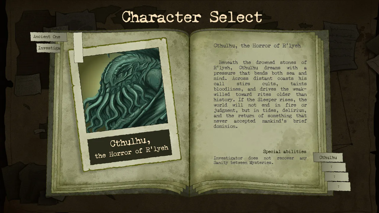 Eldritch Cards: The Lovecraftian Dungeon Crawler Game Screenshot 3