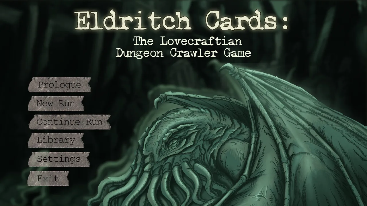 Eldritch Cards: The Lovecraftian Dungeon Crawler Game Screenshot 0