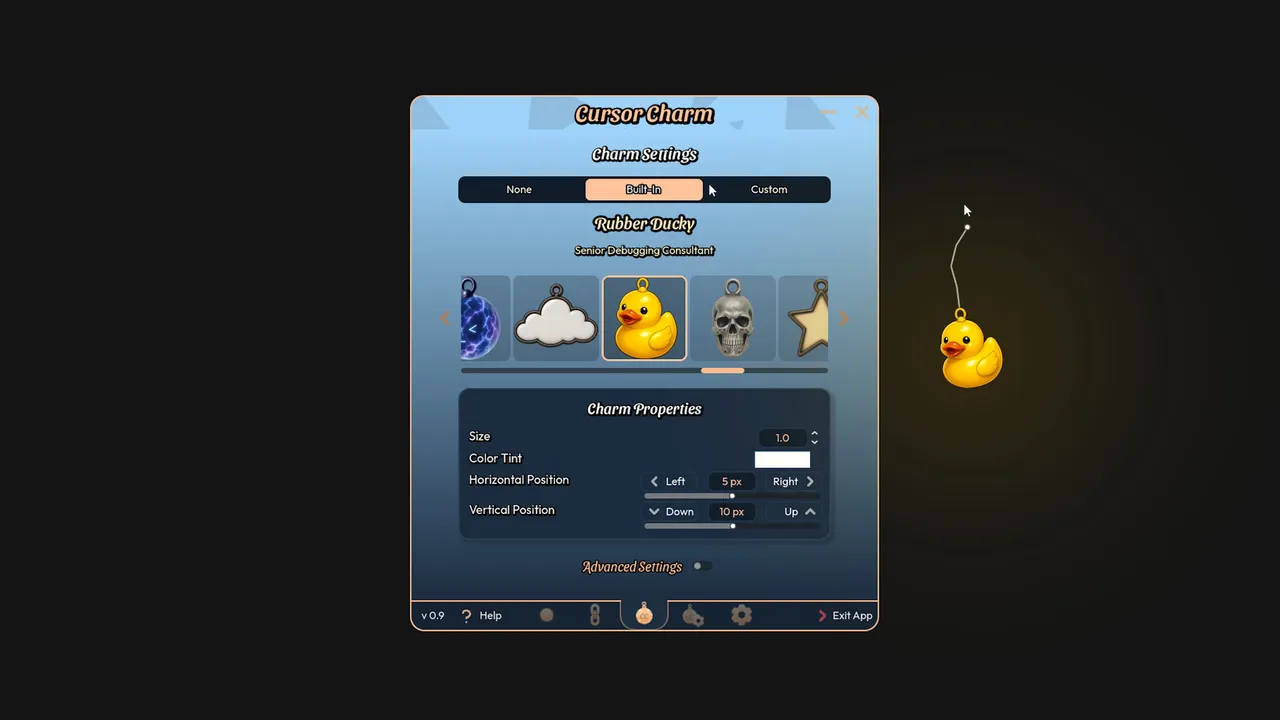 Cursor Charm Screenshot 0