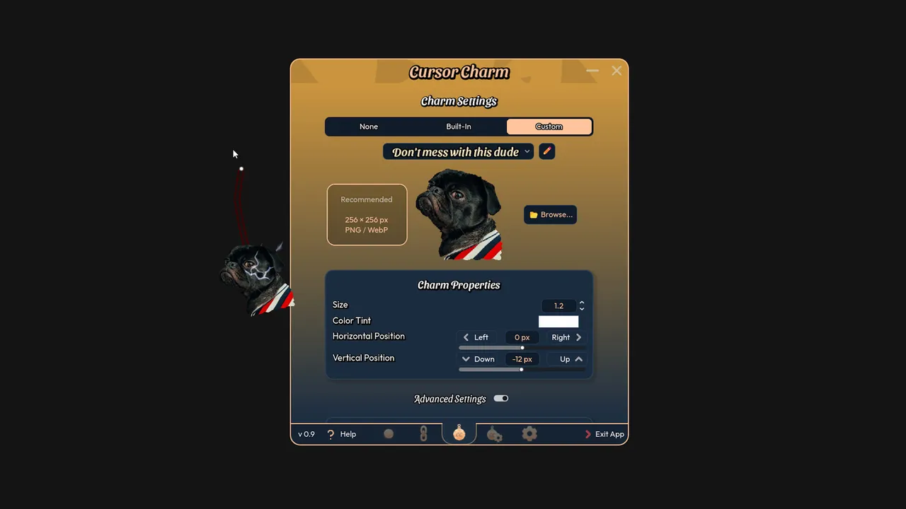 Cursor Charm Screenshot 3
