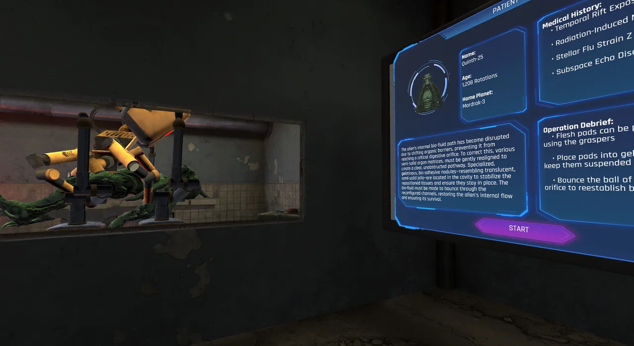 Marion Surgical Robot Simulator - Alien Surgery Expansion Pack Screenshot 0