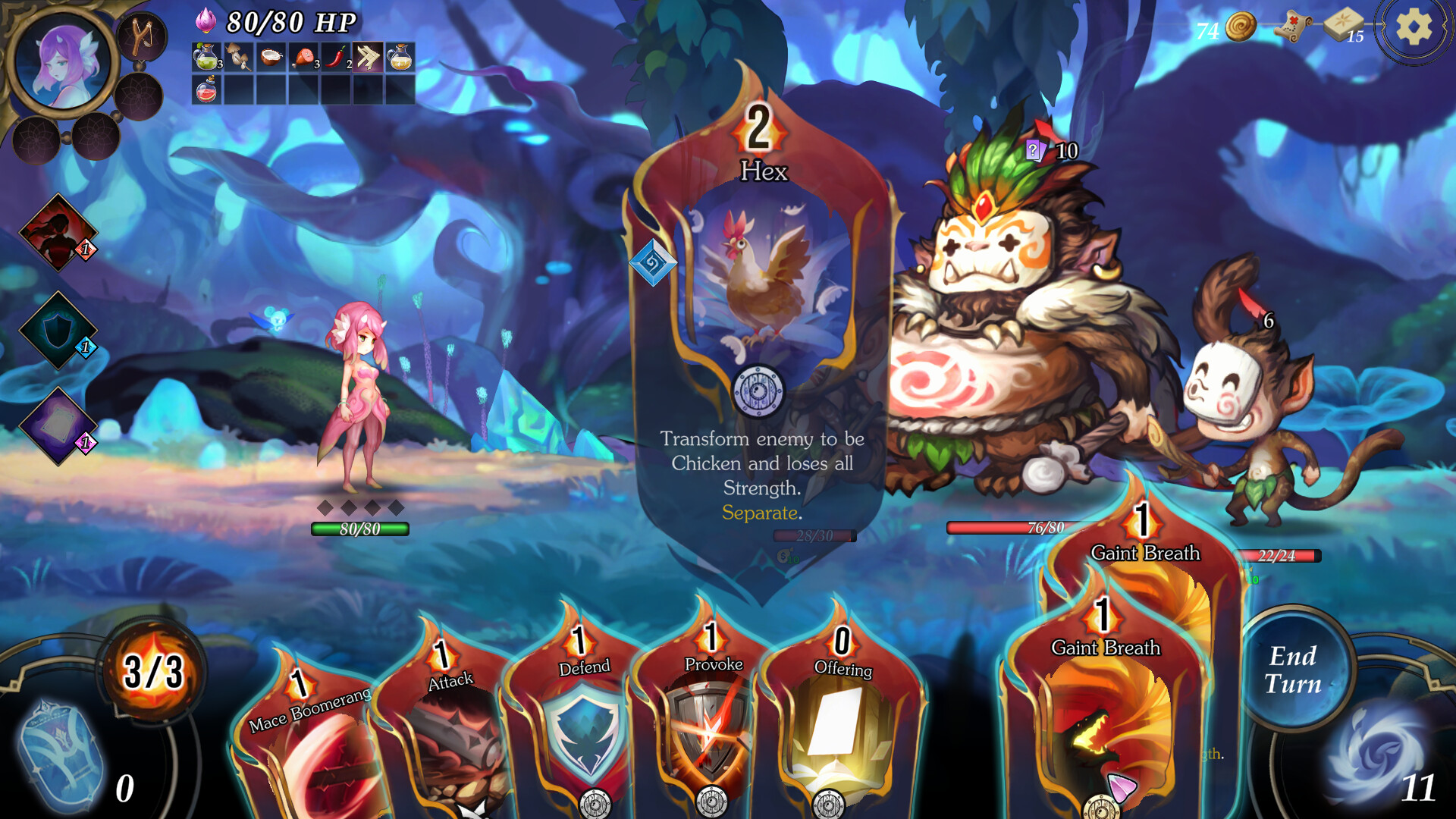 Dala and the Cursed Forest Demo Screenshot 1