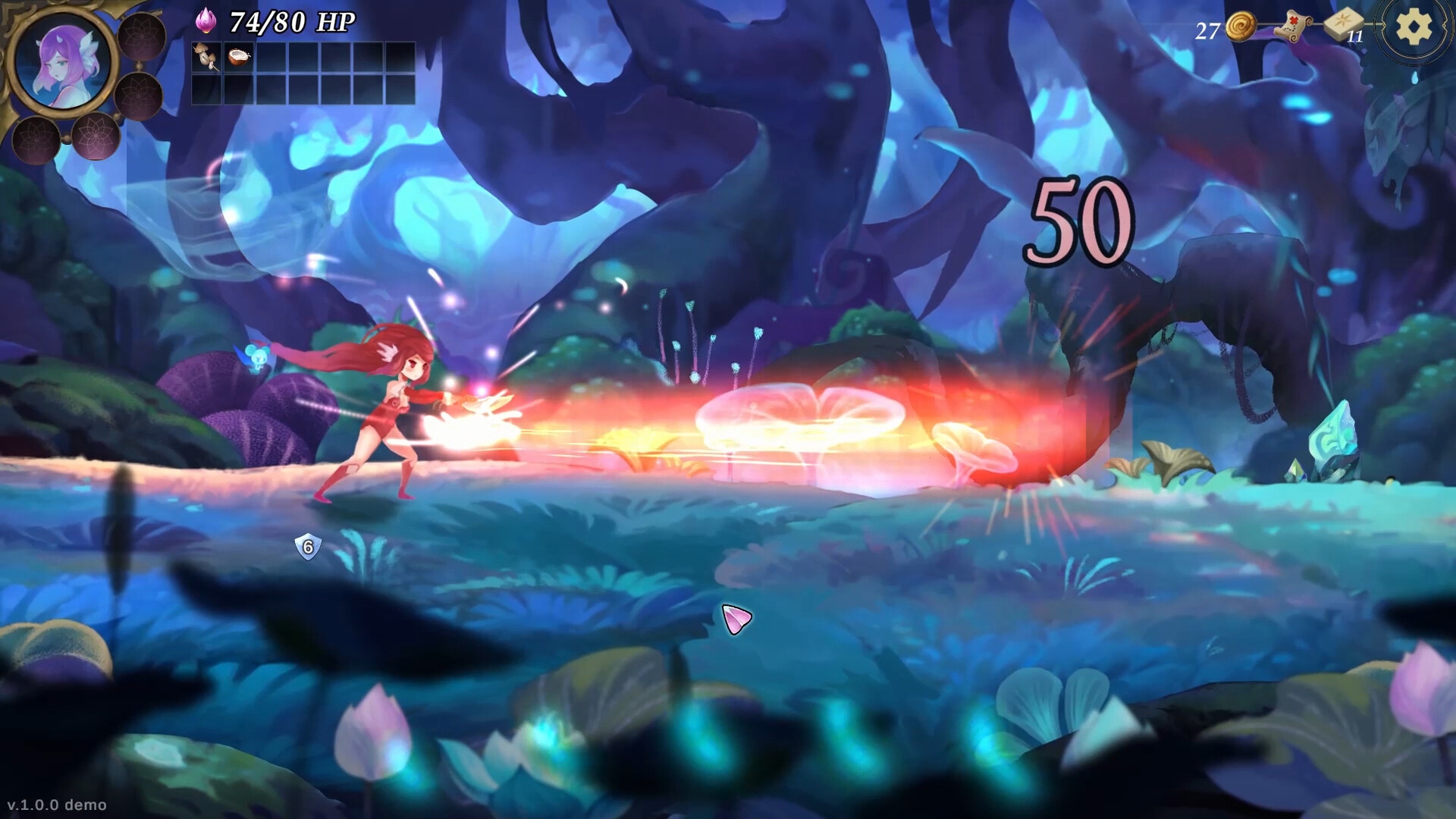 Dala and the Cursed Forest Demo Screenshot 2