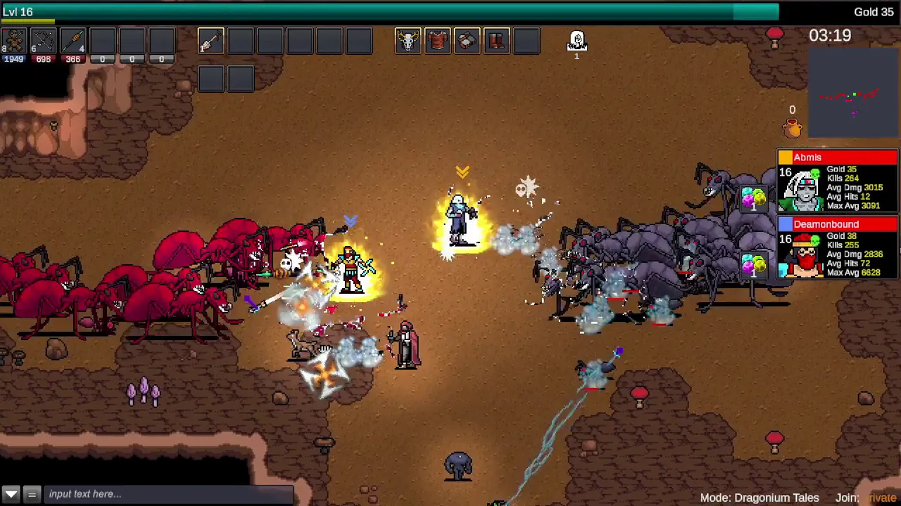Fantasy Survivors - Dragonium Tales Screenshot 0