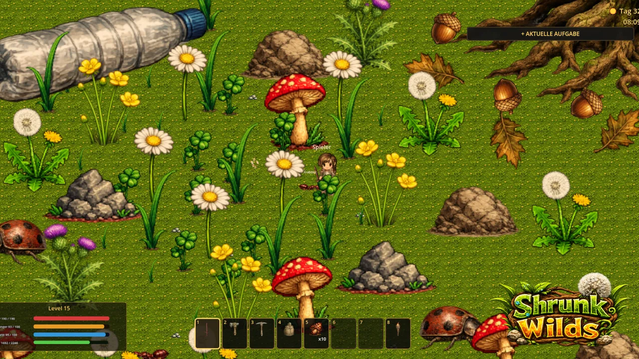 Shrunk Wilds Screenshot 1