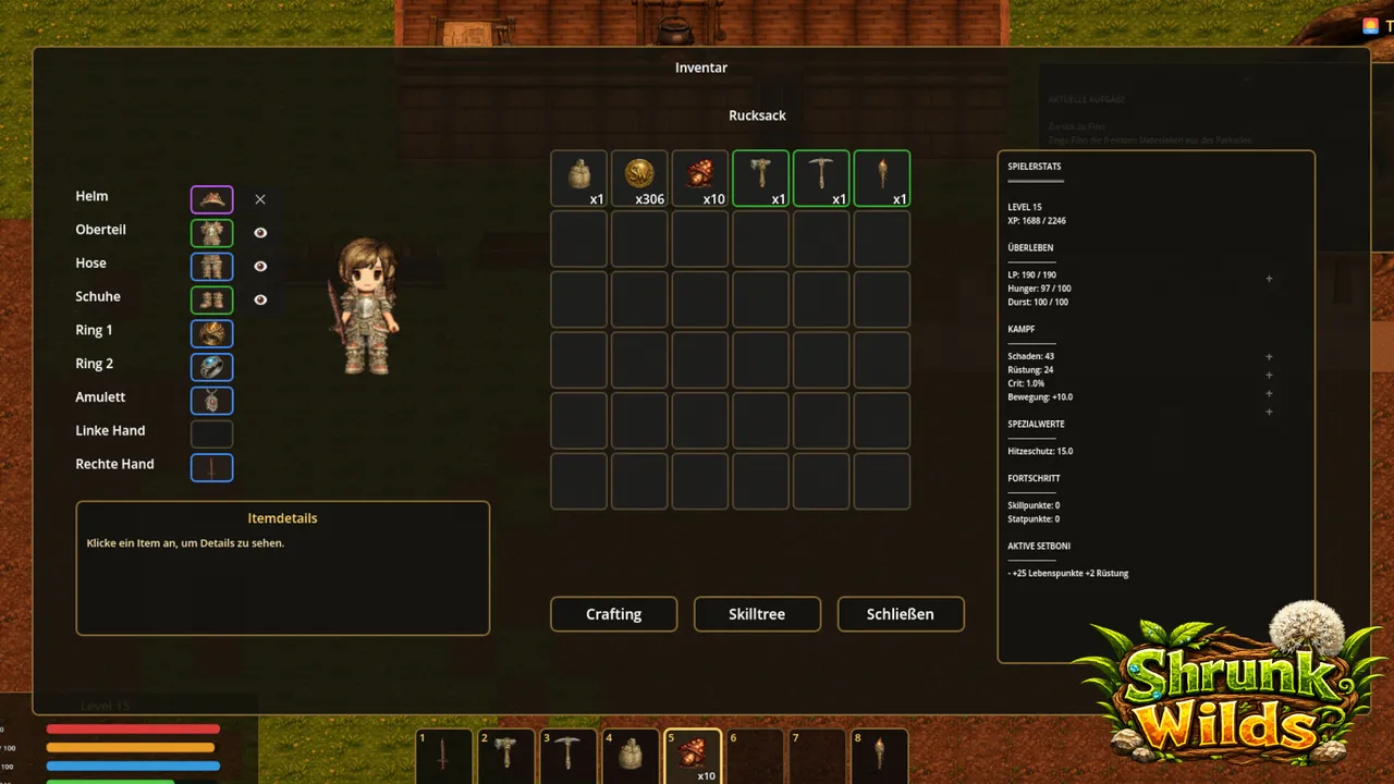 Shrunk Wilds Screenshot 0
