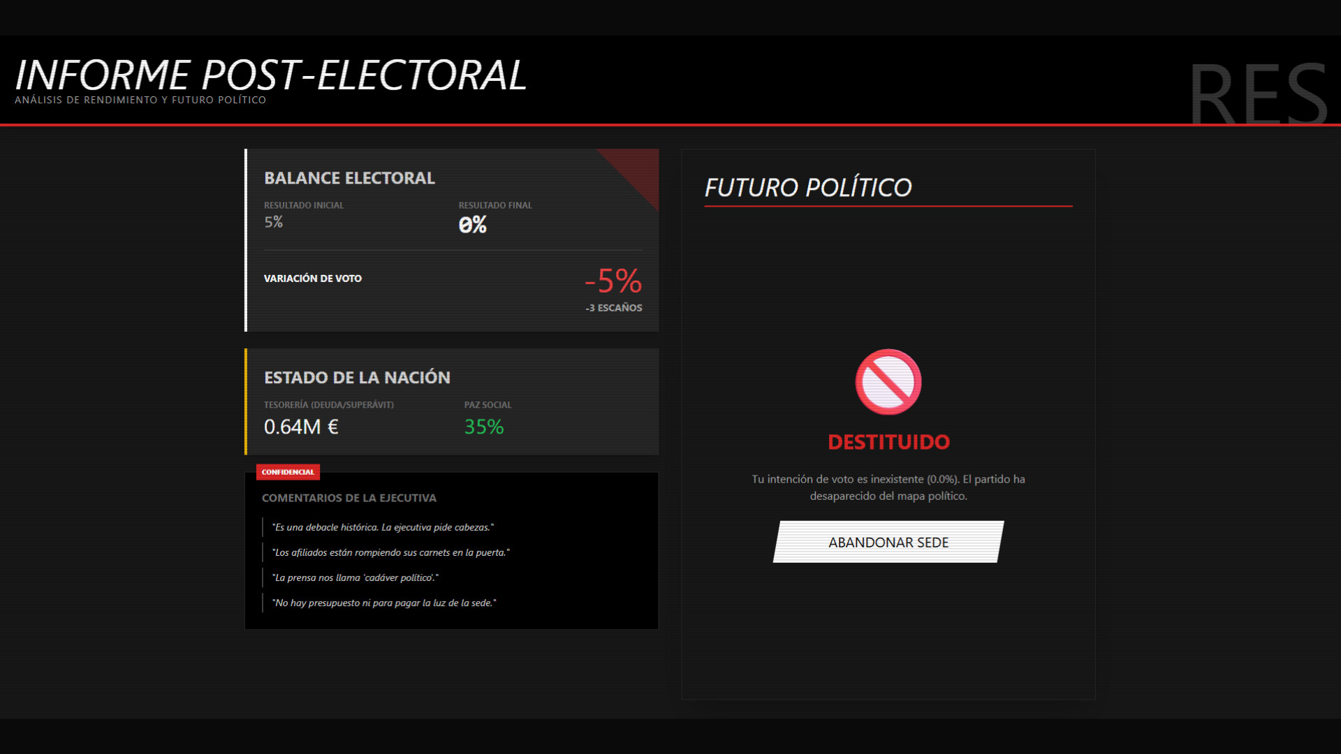 SIM Election Screenshot 6