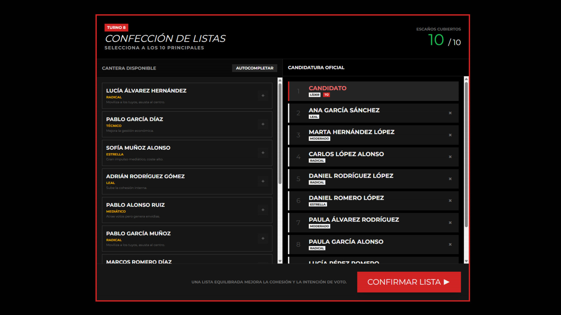 SIM Election Screenshot 4
