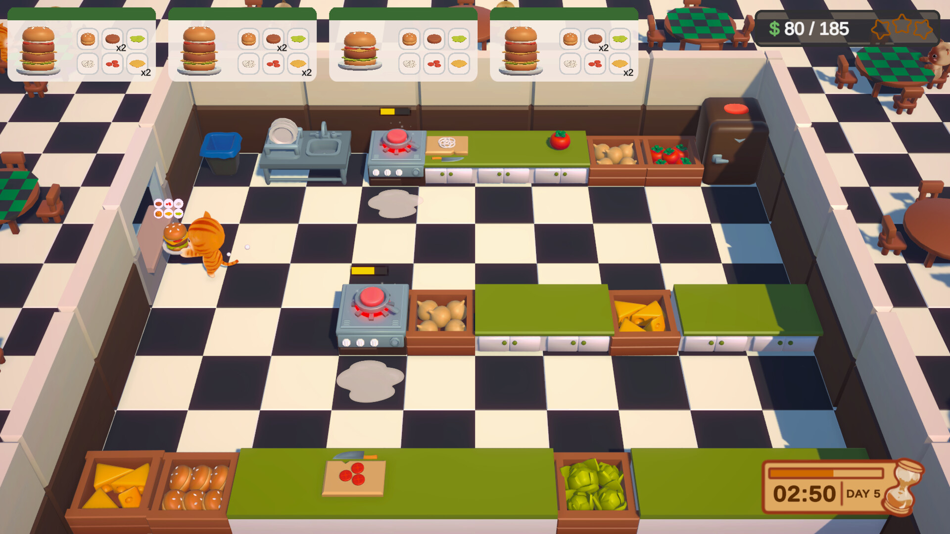 Cooking Cat-astrophe Screenshot 0