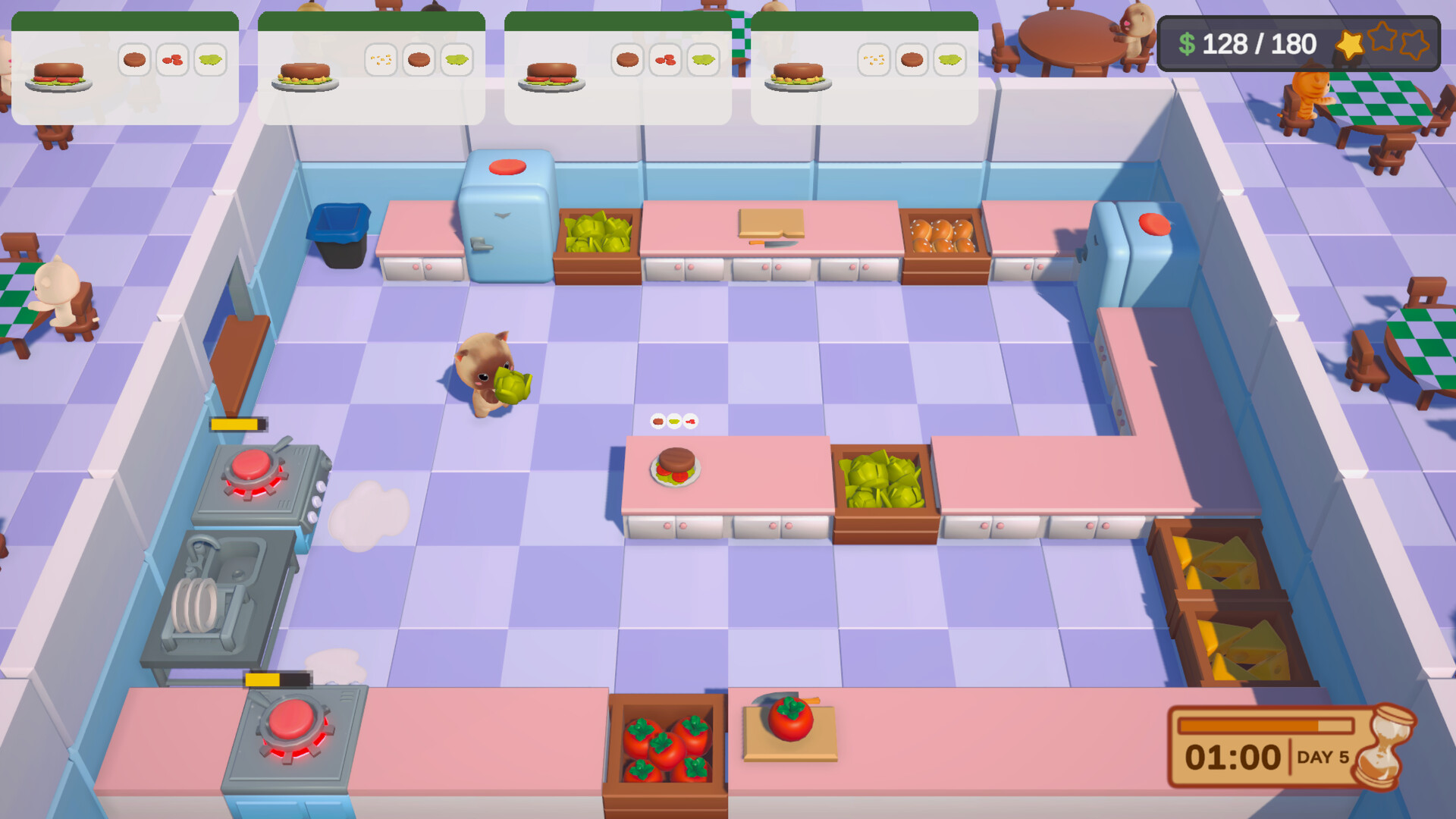 Cooking Cat-astrophe Screenshot 3