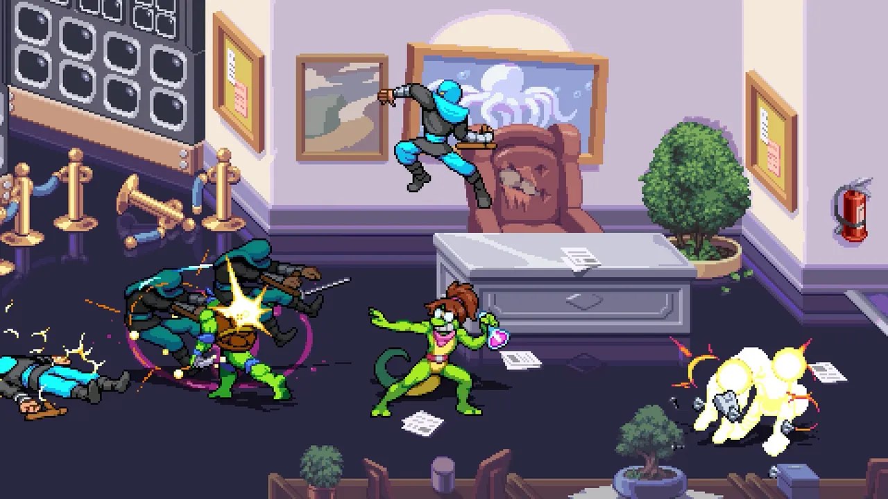 Teenage Mutant Ninja Turtles: Shredder's Revenge - Radical Reptiles Screenshot 2