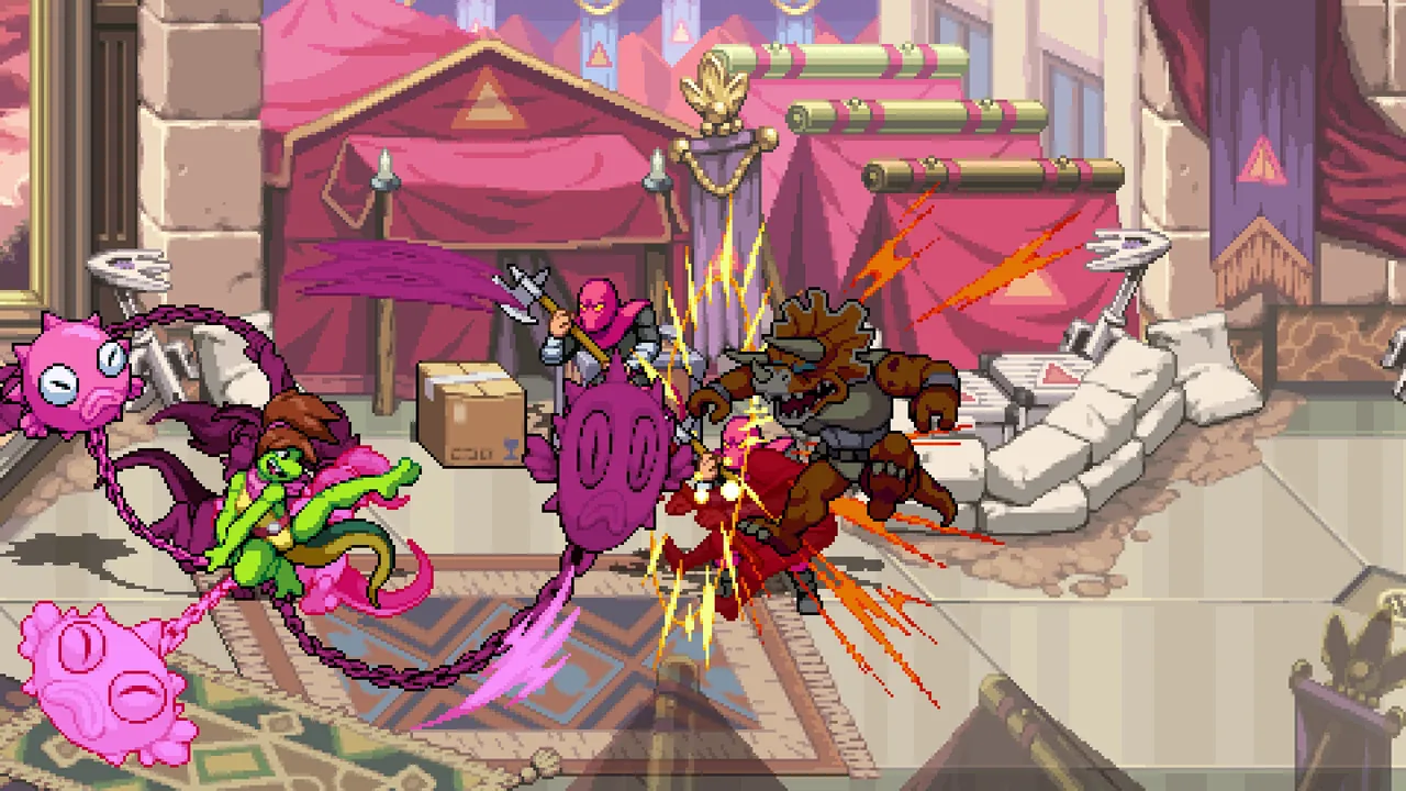Teenage Mutant Ninja Turtles: Shredder's Revenge - Radical Reptiles Screenshot 1