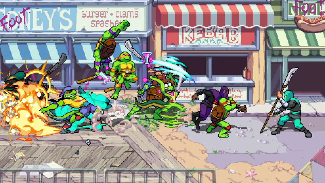 Teenage Mutant Ninja Turtles: Shredder's Revenge - Radical Reptiles Screenshot 4