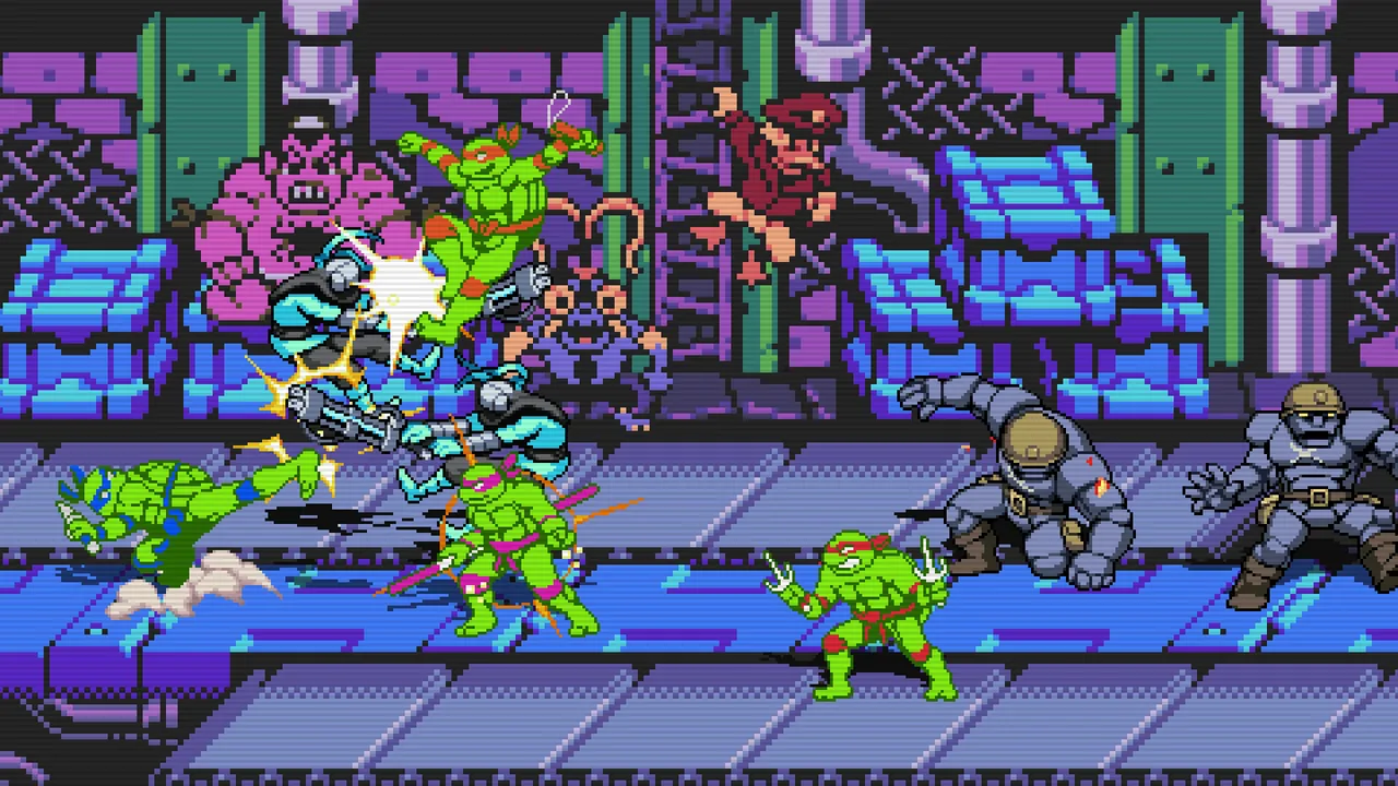 Teenage Mutant Ninja Turtles: Shredder's Revenge - Dimension Shellshock Screenshot 2