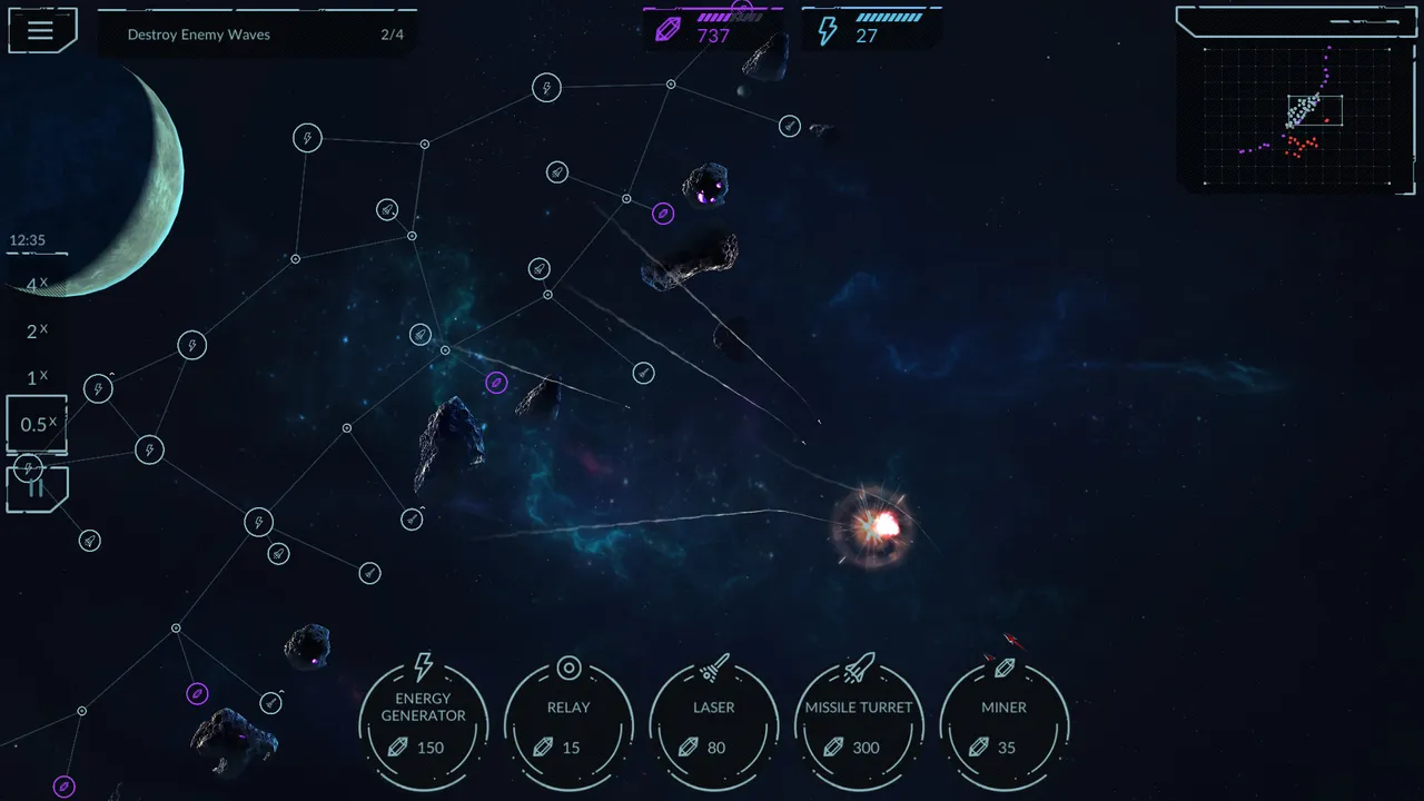 Phantom Signal — Sci-Fi Strategy Game Screenshot 0