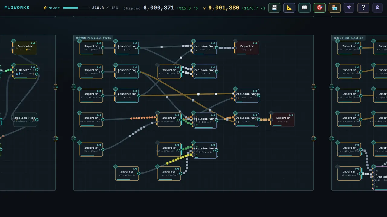 FLOWORKS Screenshot 2